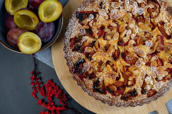 Tarta migdałowa ze śliwką - obrazek 3